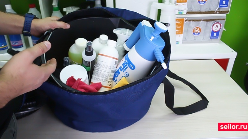 Сумка мобильного клинера: вместить всё что нужно и не быть громоздкой