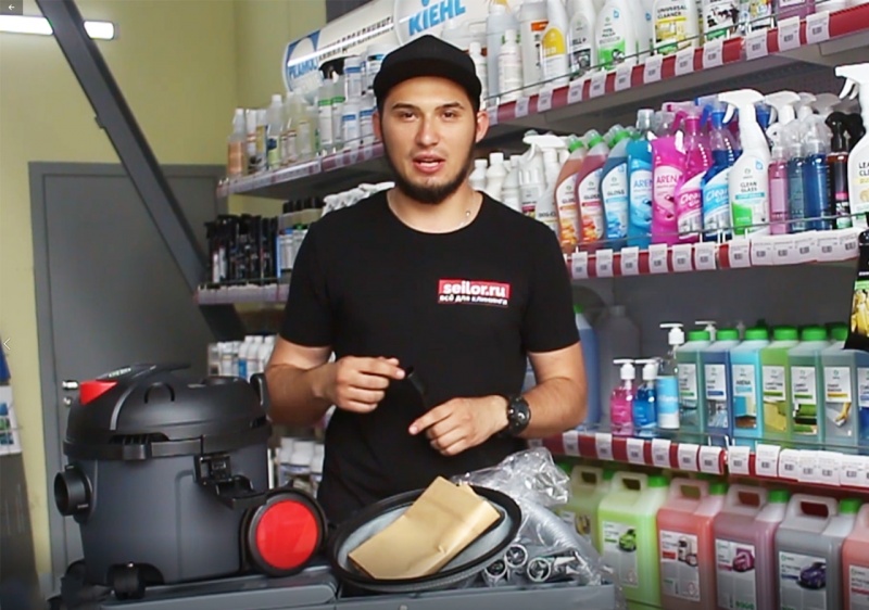 Распаковка Portotecnica YP 1/6 ECO: компактный пылесос для сухой уборки