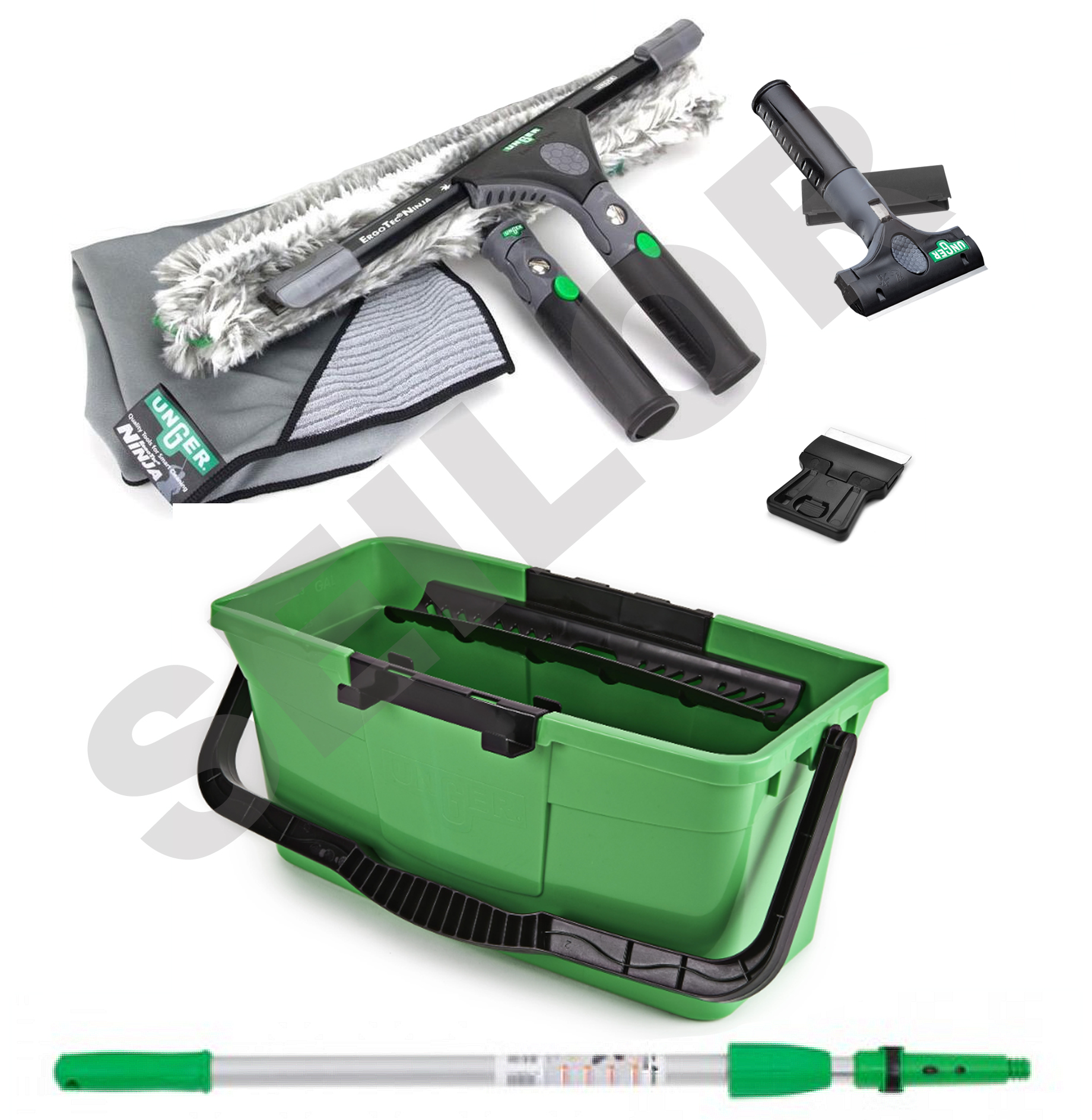 Unger Ninja Комплект для мытья окон 3