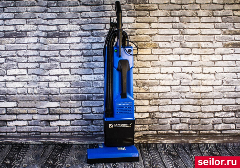 Вертикальный пылесос Santoemma: итальянское качество и вековая надёжность