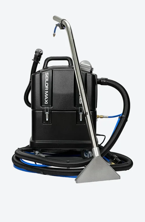 Большой черный моющий пылесос Santoemma Seilor Maxi Black Series
