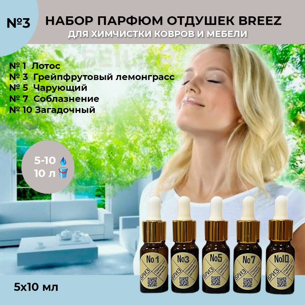 Отдушки Бриз 3
