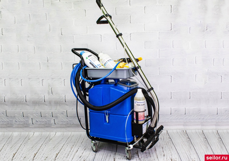 Обзор на Santoemma Eveline: аппарат для химчистки и дезинфекции помещений