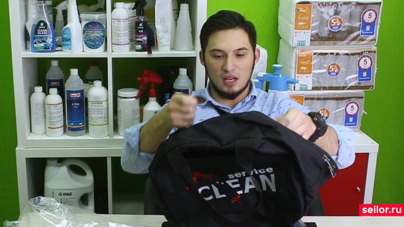 Всё своё ношу с собой: распаковка сумок для мобильного клинера