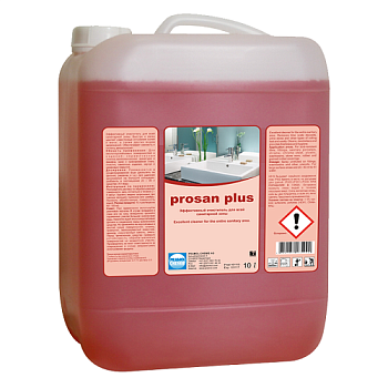 Фото Очиститель кислотный туалетных и ванных комнат PROSAN PLUS Pramol, 10 л для клининга SEILOR