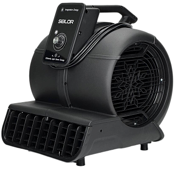 Фото Фен для сушки ковров и мебели 750W SEILOR Mechanic Black для клининга SEILOR