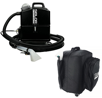 Фото Пылесос Upgrade №11 Santoemma Seilor SW15 Black 9 бар (насадка мебельная пластик, шланг 2.5 м, чехол для клининга SEILOR