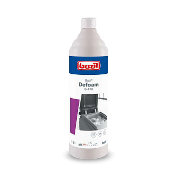 Фото Buzil G478 Defoam Пеногаситель, 1 л для клининга SEILOR