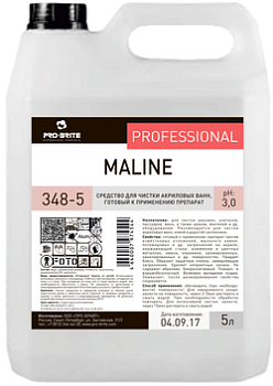 Фото Средство для чистки акриловых ванн, готовый к применению препарат Maline, 5 л для клининга SEILOR