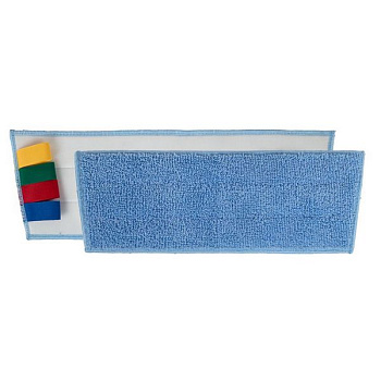 Фото TTS Моп Microblue микрофибра на липучках 25 см для клининга SEILOR